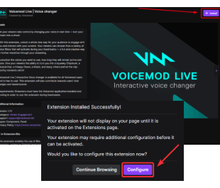 How to Twitch & Voicemod Live
