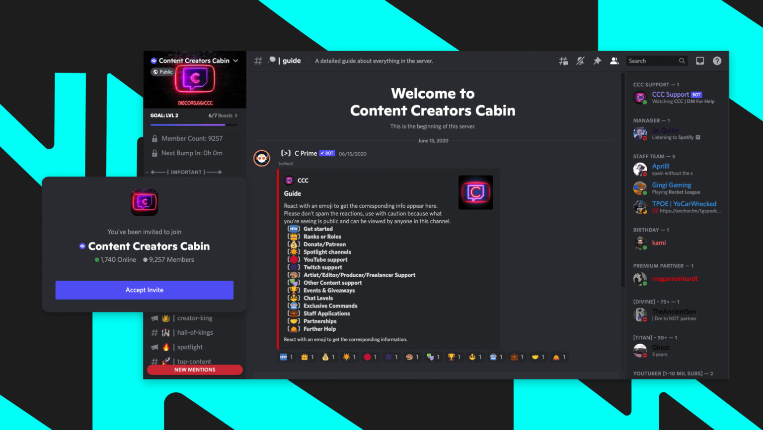 Top 7 Discord Servers for Gamers and Content Creators