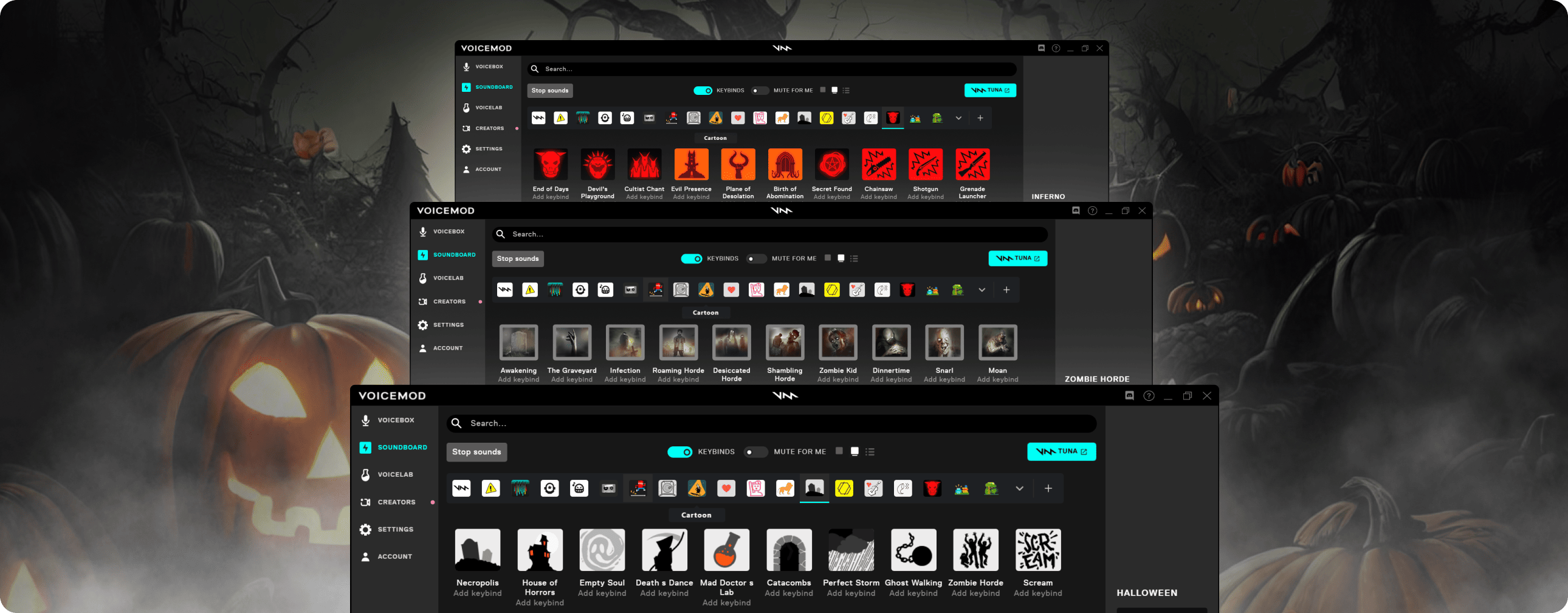 Halloween Soundboard